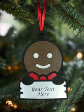 Load image into Gallery viewer, Handcrafted Personalized Ornament - Customizable Christmas Decor, Perfect for Families!
