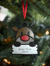 Load image into Gallery viewer, Handcrafted Personalized Ornament - Customizable Christmas Decor, Perfect for Families!
