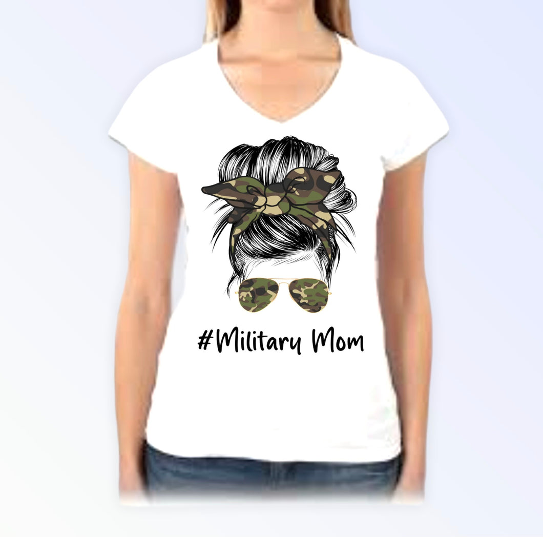 Military Mom Camo Tee