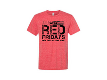 Load image into Gallery viewer, RED Friday Customizable Shirt
