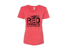 Load image into Gallery viewer, RED Friday Customizable Shirt
