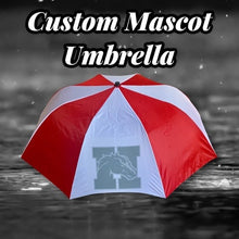 Load image into Gallery viewer, Custom Mascot or Logo Umbrella
