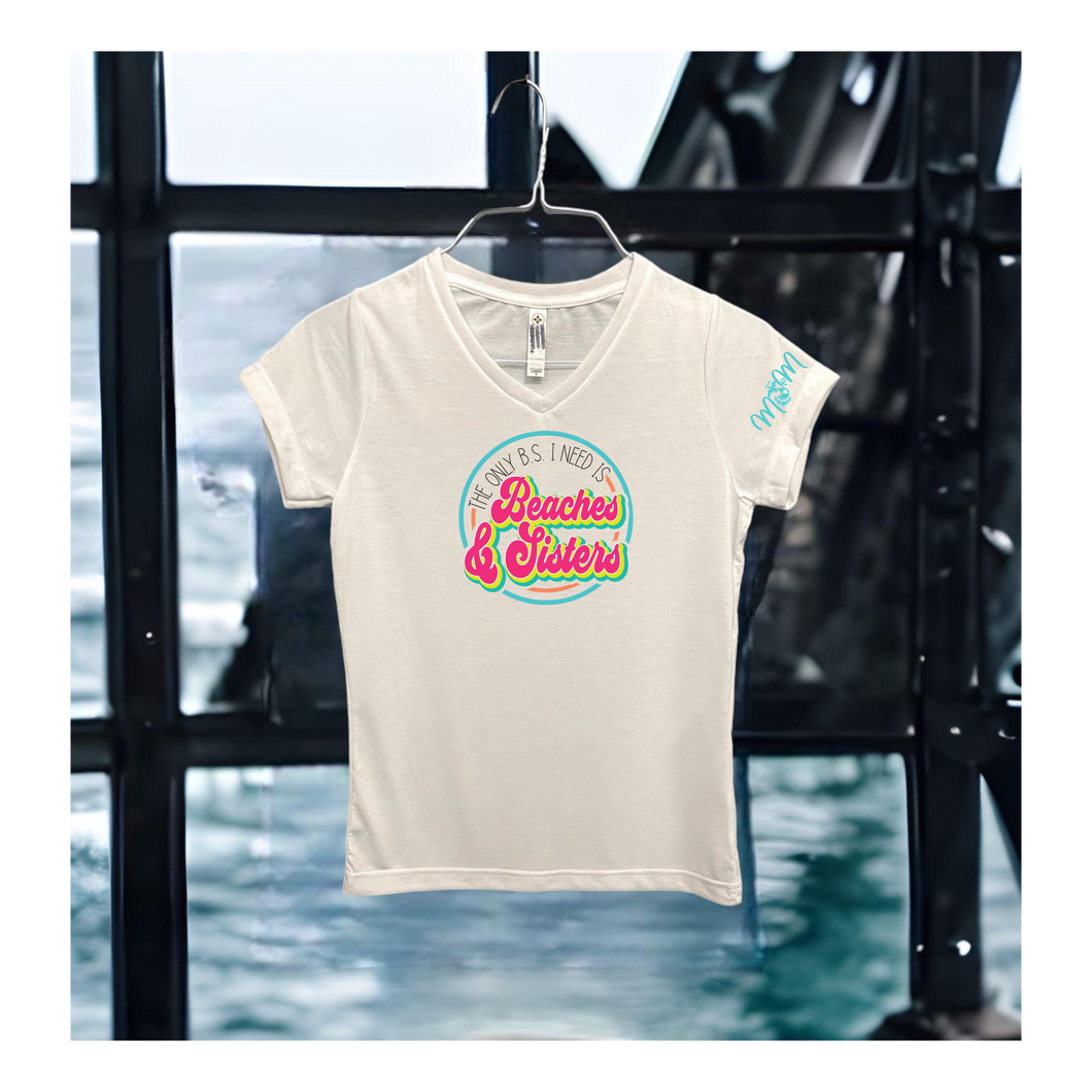 2023 Marine MoM Trip White V-Neck