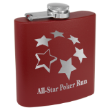 Load image into Gallery viewer, Custom Engraved 6oz. Flask - Many Colors
